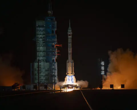 China's new crew has arrived at space station in sign of growing influence in space field