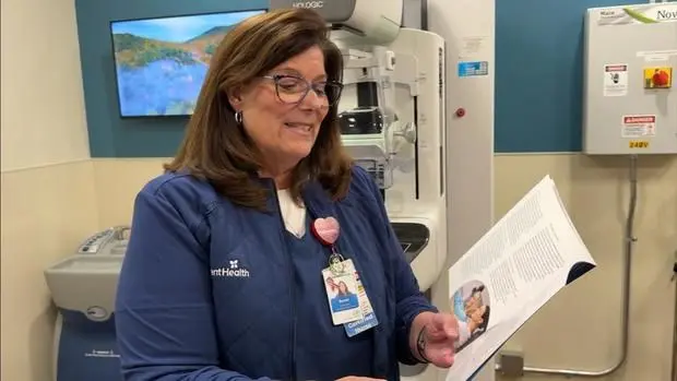 Breast cancer nurse becomes patient, urges women to get mammograms