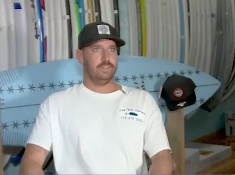 'I'm bit I need to get to shore': Florida surfer survives two shark bites over a decade apart