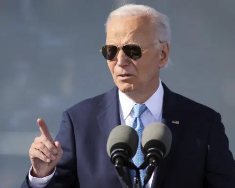 Biden goes off script — again — causing a distraction for Harris in campaign's home stretch