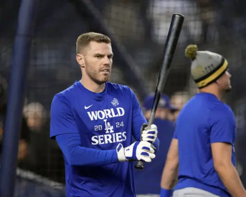 World Series: Freddie Freeman wins MVP award after tying record with 12 RBIs for Dodgers