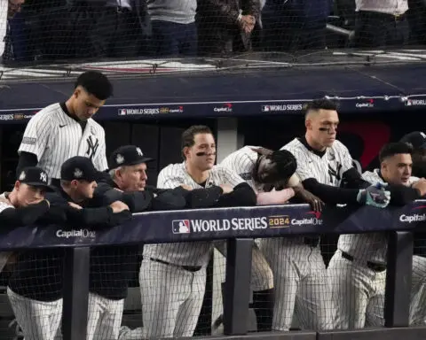 Yankees blow 5-run lead with epic defensive meltdown as Dodgers rally to clinch World Series