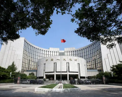 China's central bank injects cash via new outright reverse repos in October