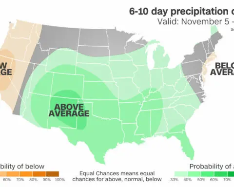 Americans just lived through one of the driest months in history. A big change is on the way