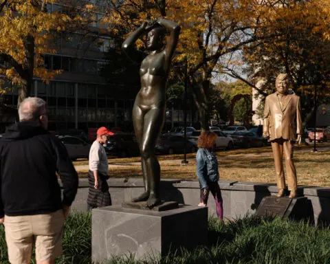 More anti-Trump statues are popping up across US. Anonymous artist attached to the project says there could be more