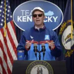 Kentucky Gov. Andy Beshear shows off his 'Ted Lasso' look on Halloween