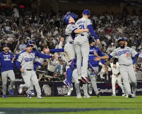 Dodgers' World Series-ending win averages 18.6 million; series averages 15.81 million for 5 games