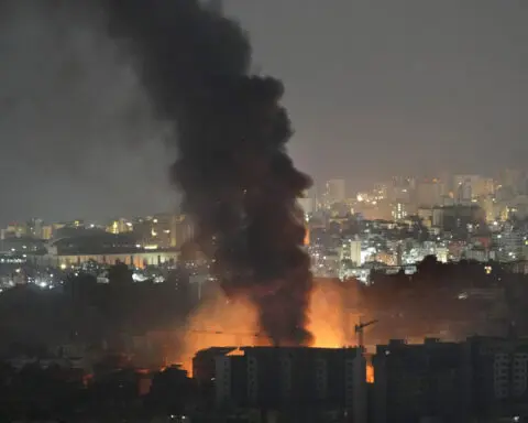 Rocket fire from Lebanon kills 7 in Israel as US officials try to push for cease-fires