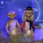 Heidi Klum and Janelle Monáe wear elaborate E.T. costumes for their Halloween parties