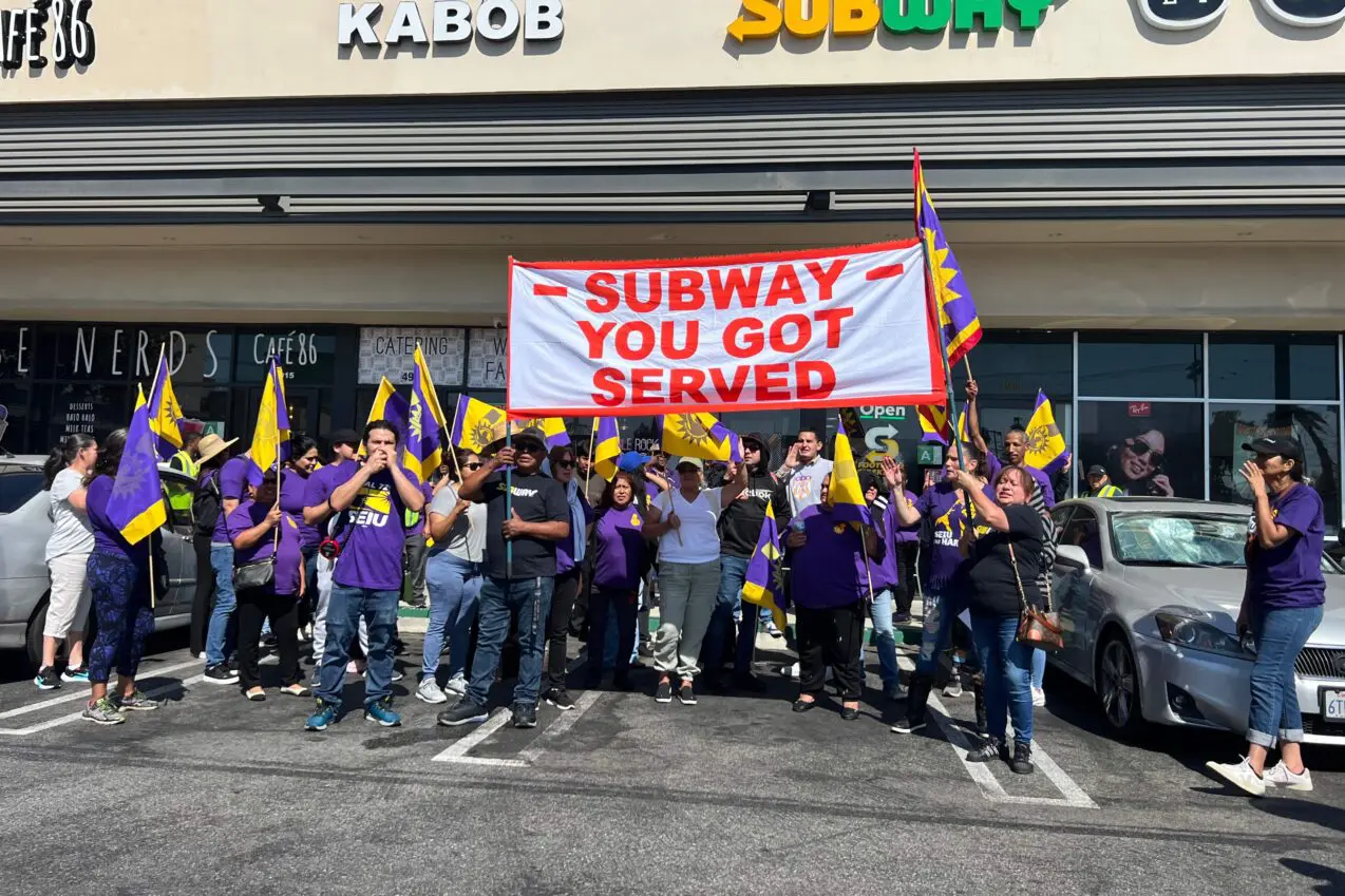 ‘We’ve experienced wage theft,’ says L.A. Subway worker who filed lawsuit