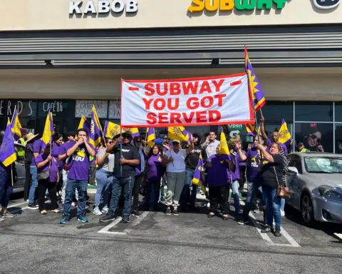 ‘We’ve experienced wage theft,’ says L.A. Subway worker who filed lawsuit