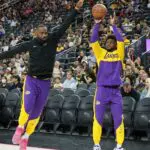 LeBron, Bronny James to make NBA history in Lakers season opener