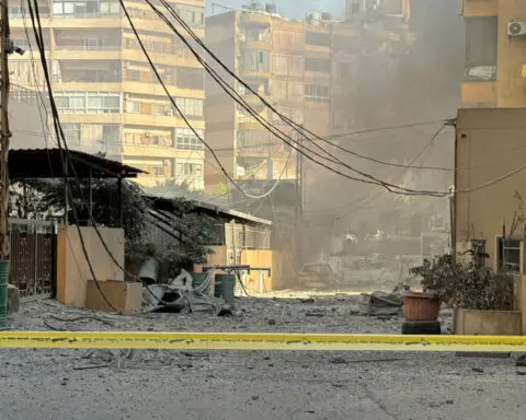 Israel pounds Beirut's southern suburbs after U.S truce push