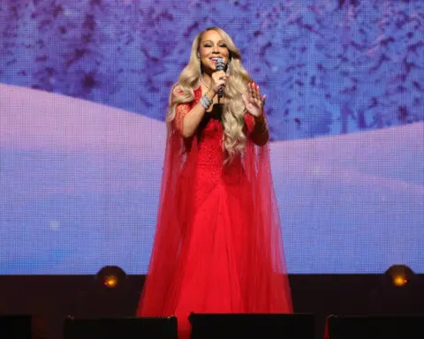 Mariah Carey officially kicks off the countdown to Christmas