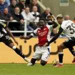 Isak's header gives Newcastle 1-0 win over Arsenal in Premier League