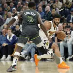 Nuggets' Murray in concussion protocol after collision with Timberwolves' Randle