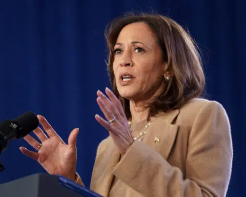 Harris tops Trump in Iowa in latest Des Moines Register poll