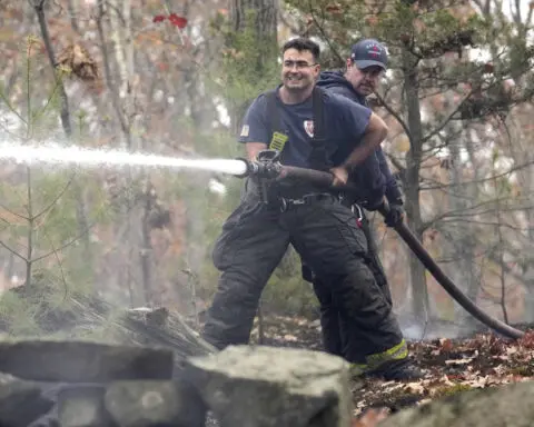 Massachusetts firefighters continue to battle stubborn brush fires across state