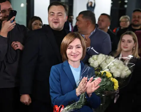 Moldova's pro-Western Sandu claims election win after meddling allegations