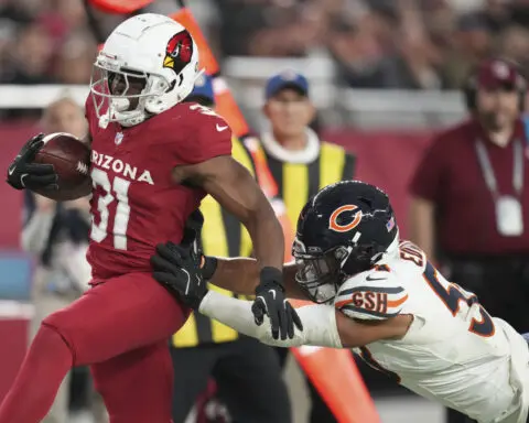 Surging Cardinals beat the Bears 29-9 for 3rd straight victory