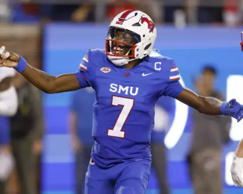 AP Top 25 Extra Points: No. 13 SMU's 5-0 start in ACC is best ever for a first-year Power Four team