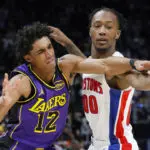 Cunningham has 3rd career triple-double to help the Pistons beat the Lakers, 115-103