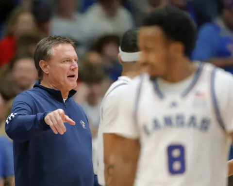 Hunter Dickinson returns for No. 1 Kansas in season opener