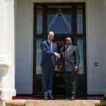 Prince William meets President Ramaphosa on South Africa trip