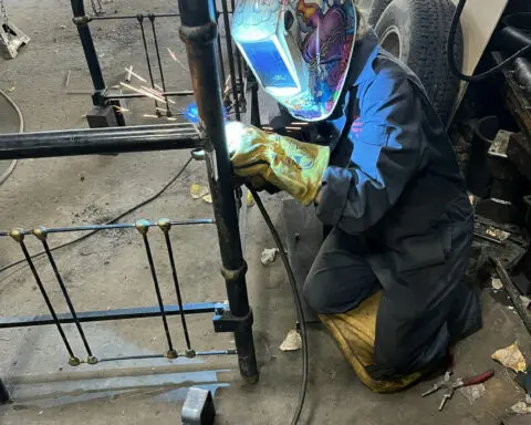 Only 5.3% of welders in the US are women. After years as a writing professor, I became one − here’s what I learned