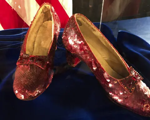 Ruby slippers from 'The Wizard of Oz' are for sale nearly 2 decades after they were stolen