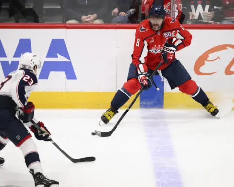 Alex Ovechkin is scoring and helping teammates and the Washington Capitals are off to a hot start