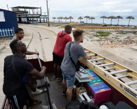 Tropical Storm Rafael gains steam, churns toward Jamaica, Cuba