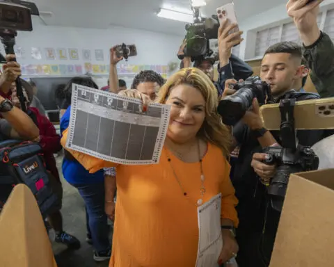 Jenniffer González of Puerto Rico's pro-statehood party edges ahead in gubernatorial election