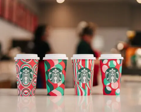 Here’s what this year’s Starbucks holiday cups look like