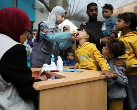 Israeli military says Gaza polio vaccination campaign completed