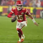 Chiefs' Mahomes practicing as usual 2 days after tweaking his ankle in Monday night win over Bucs