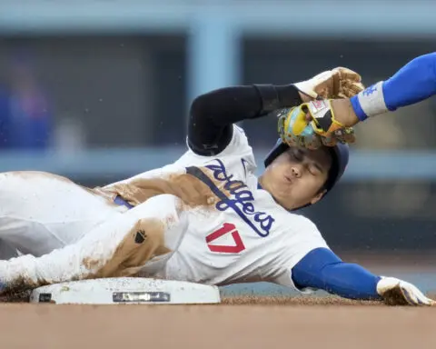 Dodgers not counting on Ohtani to pitch at the start of next season following left shoulder surgery