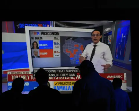 Election night television viewership drops sharply from 2020 and 2016