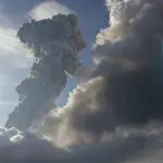 Indonesia's Mount Lewotobi Laki Laki continues to unleash towering column of hot clouds