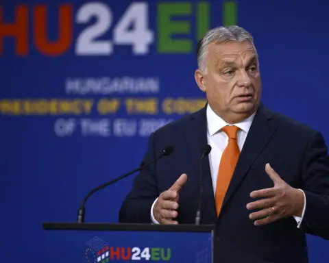 Hungary's leader Orbán predicts Trump will end support for Ukraine in comments before EU summit