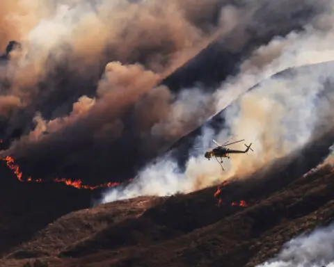 ‘We barely made it out’: Californians desperately flee their homes amid raging wildfires