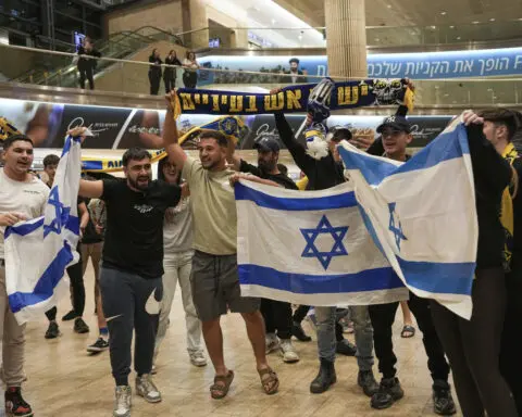 Israeli soccer fans were attacked in Amsterdam. The violence was condemned as antisemitic