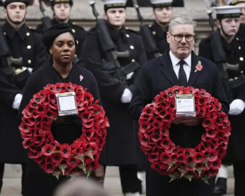 King Charles III and Kate attend remembrance event as both slowly return to duty