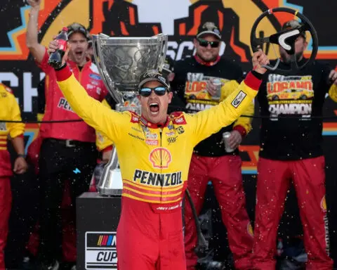 Joey Logano wins third career NASCAR Cup Series championship