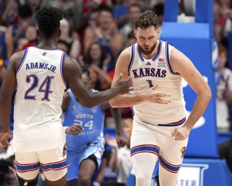 Kansas stays No. 1 in AP Top 25 basketball poll, Gonzaga, Auburn crack top 5, St. John's returns