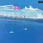 Disney cruise ship helps Coast Guard rescue people on sinking boat