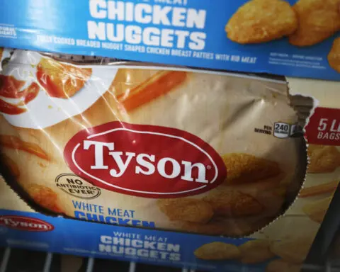 Tyson Foods profit tops estimates on improving chicken business, shares jump 9%