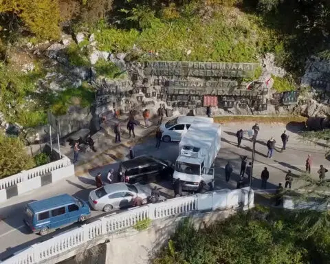 Protests blocking bridges in Georgian separatist region of Abkhazia end