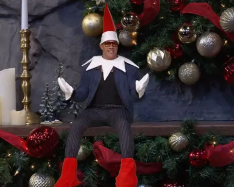 Dwayne ‘The Rock’ Johnson answers holiday questions as an Elf on the Shelf