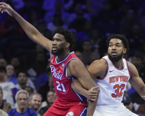 Joel Embiid sluggish, leaves room for improvement in 13-point season debut for 76ers